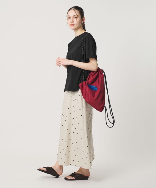 BEAUTY&YOUTH UNITED ARROWS(ビューティーアンドユースユナイテッドアローズ)の「コットン天竺 ラウンドヘム Tシャツ(Tシャツ/カットソー・レディース・その他2/ホワイト/その他1/ライトピンク/ブラック・FREE)」の20枚目の写真