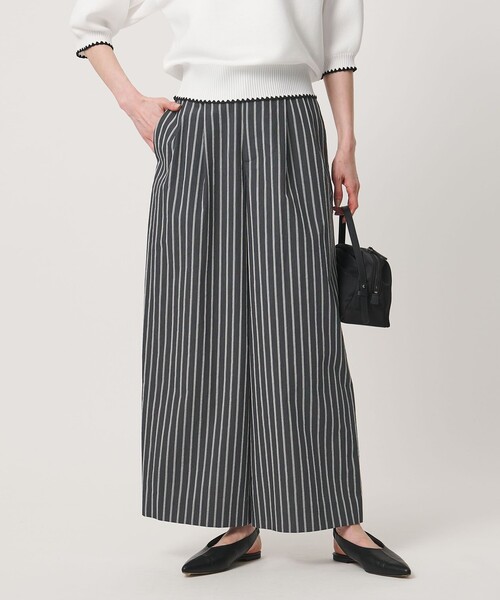 UNITED ARROWS(ユナイテッドアローズ)の「NALYA ワイドパンツ(その他パンツ・レディース・オフホワイト/その他1/ダークブラウン・36/38)」の3枚目の写真