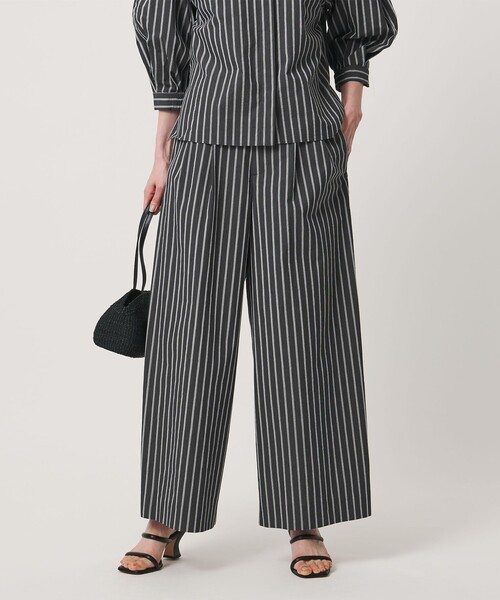 UNITED ARROWS(ユナイテッドアローズ)の「NALYA ワイドパンツ(その他パンツ・レディース・オフホワイト/その他1/ダークブラウン・36/38)」の9枚目の写真