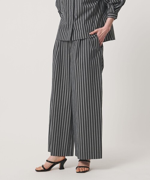 UNITED ARROWS(ユナイテッドアローズ)の「NALYA ワイドパンツ(その他パンツ・レディース・オフホワイト/その他1/ダークブラウン・36/38)」の10枚目の写真