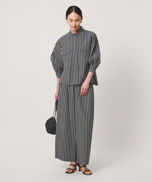 UNITED ARROWS(ユナイテッドアローズ)の「NALYA ワイドパンツ(その他パンツ・レディース・オフホワイト/その他1/ダークブラウン・36/38)」の11枚目の写真