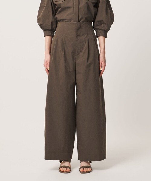 UNITED ARROWS(ユナイテッドアローズ)の「NALYA ワイドパンツ(その他パンツ・レディース・オフホワイト/その他1/ダークブラウン・36/38)」の12枚目の写真