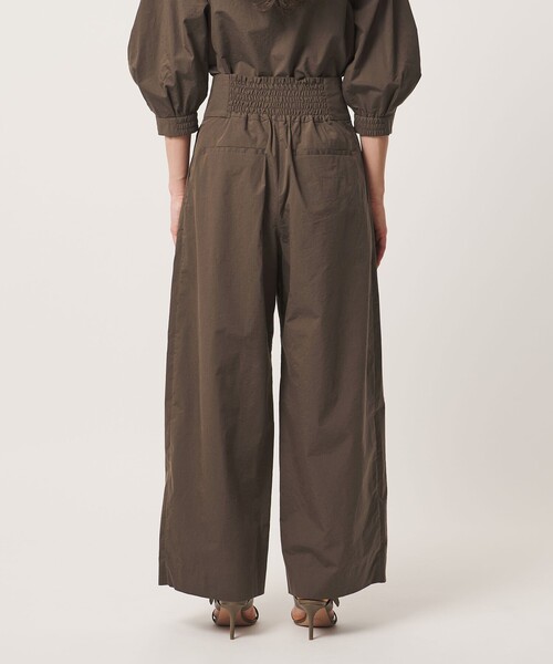 UNITED ARROWS(ユナイテッドアローズ)の「NALYA ワイドパンツ(その他パンツ・レディース・オフホワイト/その他1/ダークブラウン・36/38)」の14枚目の写真