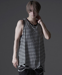 mastermind JAPAN ロングタンクトップ minsobi（ミンソビ） タンクトップ レイヤードロングタンクトップ