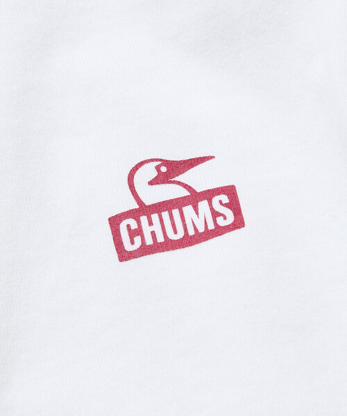 FREAK'S STORE(フリークスストア)の「限定展開 CHUMS×FREAK'S STORE 別注 ヒストリー バックプリント クルーネックTシャツ キャットモチーフ チャムス(Tシャツ/カットソー・メンズ・ネイビー/ホワイト/ブラック/グレイッシュベージュ・SMALL/X-LARGE/LARGE/MEDIUM)」の15枚目の写真