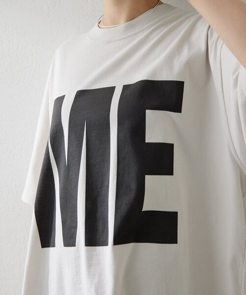 Whim Gazette（ウィムガゼット）の「【KATHARINE HAMNETT】別注ME Tシャツ（Tシャツ/カットソー・レディース・ベージュ・FREE）」の9枚目の写真