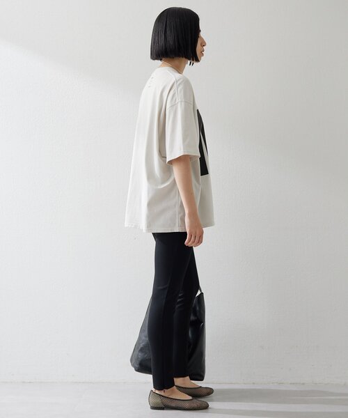 Whim Gazette（ウィムガゼット）の「【KATHARINE HAMNETT】別注ME Tシャツ（Tシャツ/カットソー・レディース・ベージュ・FREE）」の6枚目の写真