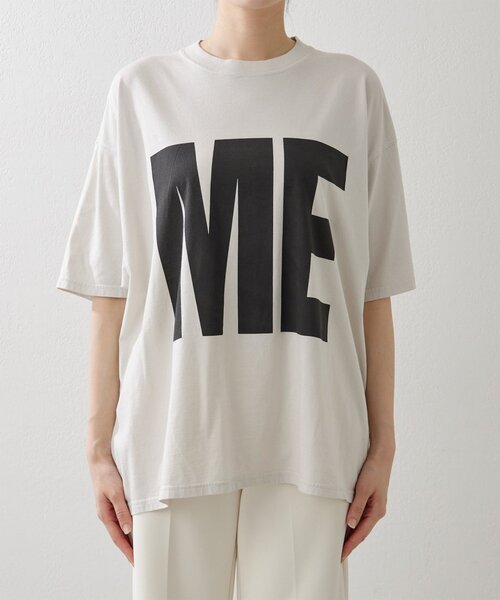 Whim Gazette（ウィムガゼット）の「【KATHARINE HAMNETT】別注ME Tシャツ（Tシャツ/カットソー・レディース・ベージュ・FREE）」の12枚目の写真