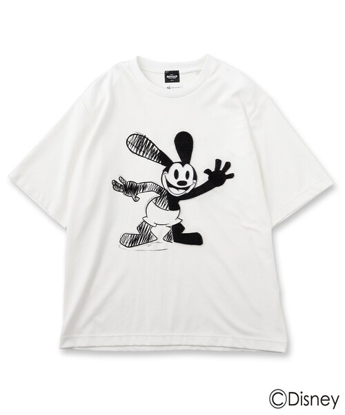 Disney（ディズニー）の「Disney capsule collection Tシャツ（Tシャツ/カットソー・メンズ・ブラック/ホワイト系1/ホワイト/ブラック系・01/02/03）」の11枚目の写真
