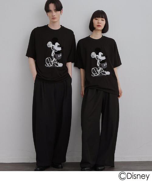 Disney（ディズニー）の「Disney capsule collection Tシャツ（Tシャツ/カットソー・メンズ・ブラック/ホワイト系1/ホワイト/ブラック系・01/02/03）」の19枚目の写真