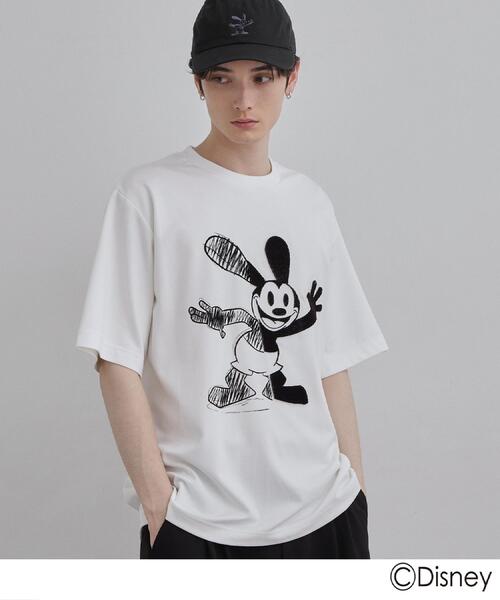 Disney（ディズニー）の「Disney capsule collection Tシャツ（Tシャツ/カットソー・メンズ・ブラック/ホワイト系1/ホワイト/ブラック系・01/02/03）」の15枚目の写真