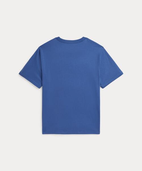 POLO RALPH LAUREN CHILDRENSWEAR（ポロ ラルフ ローレン チルドレンズウェア）の「ロゴ コットン ジャージー Tシャツ（Tシャツ/カットソー・キッズ・ブルー・L/M/S）」の3枚目の写真