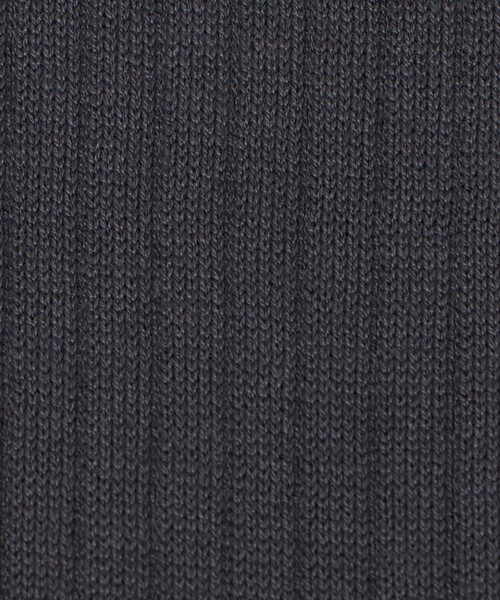 UNITED ARROWS(ユナイテッドアローズ)の「ソリッド リブソックス UA COZY 抗菌防臭(ソックス/靴下・メンズ・ブラック/ダークグレー・FREE)」の5枚目の写真