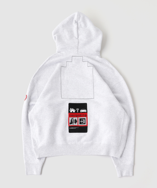 C.E(シーイー)の「C.E / シーイー cavempt AS TrackNAV HOODY(パーカー・メンズ・ライトグレー・MEDIUM/LARGE)」の5枚目の写真
