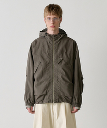 NOUN（ノウン）の「hooded jacket (khaki)（ナイロンジャケット）」