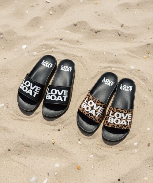 LOVE BOAT(ラブ・ボート)の「LOVEBOAT シャワーサンダル_BK×WH・M(サンダル・レディース・ブラック×ホワイト・M)」の4枚目の写真