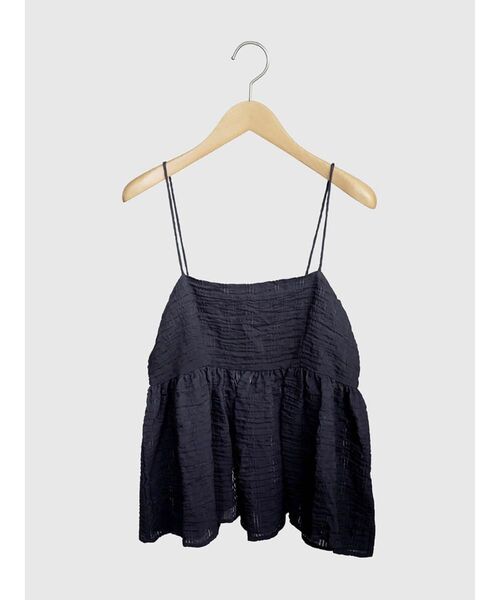 FIKA.(フィーカ)の「Sheer jacquard camisole bustier(その他トップス・レディース・オフホワイト/ネイビー・MEDIUM)」の19枚目の写真