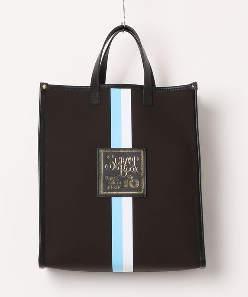 Scrap Book(スクラップブック)の「【intoxic.】LIMITED EDITION MEN BOOK TOTE Scrap Book10th(トートバッグ・レディース・ブラウン/ホワイト・FREE)」の6枚目の写真
