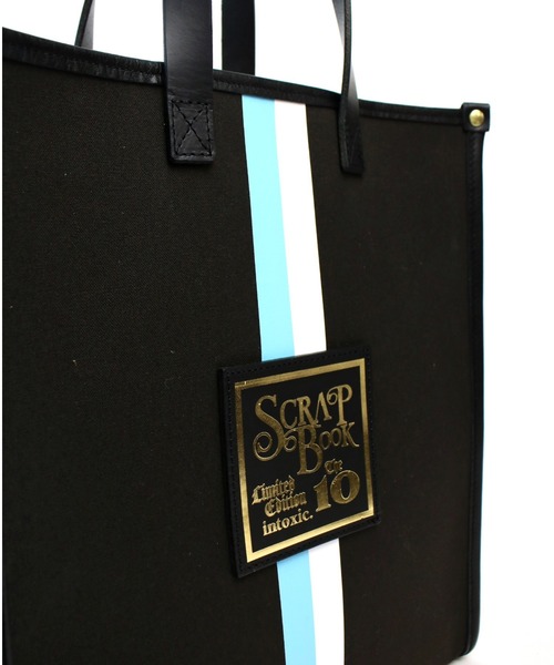 Scrap Book(スクラップブック)の「【intoxic.】LIMITED EDITION MEN BOOK TOTE Scrap Book10th(トートバッグ・レディース・ブラウン/ホワイト・FREE)」の16枚目の写真