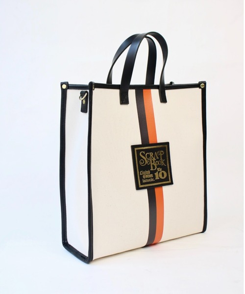 Scrap Book(スクラップブック)の「【intoxic.】LIMITED EDITION MEN BOOK TOTE Scrap Book10th(トートバッグ・レディース・ブラウン/ホワイト・FREE)」の20枚目の写真
