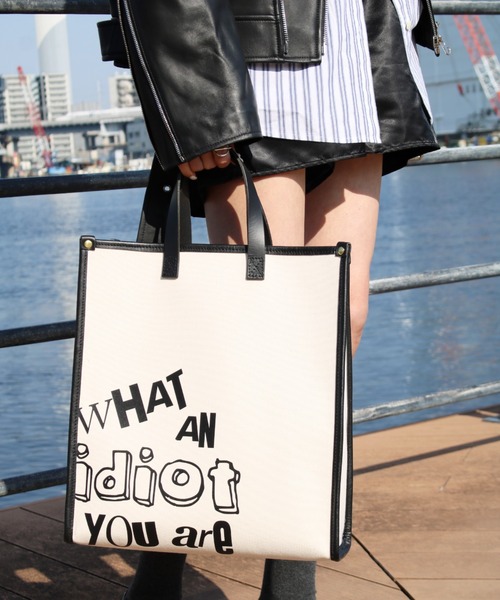 Scrap Book(スクラップブック)の「【intoxic.】LIMITED EDITION MEN BOOK TOTE Scrap Book10th(トートバッグ・レディース・ブラウン/ホワイト・FREE)」の10枚目の写真