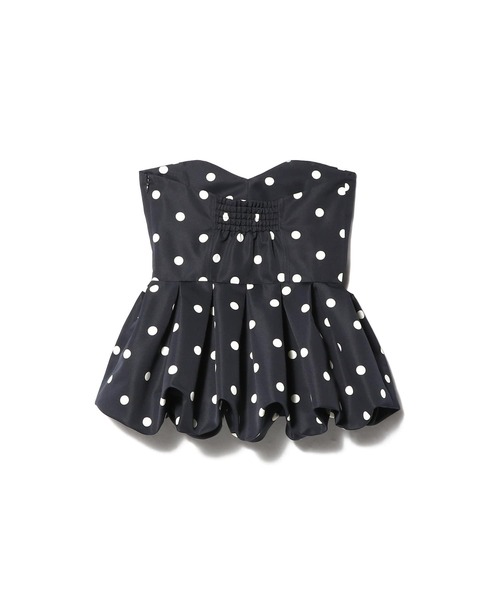 ESTNATION(エストネーション)の「UNUS / Dot Bare Blouse(シャツ/ブラウス・レディース・インディゴブルー/ライトホワイト・36/38)」の5枚目の写真