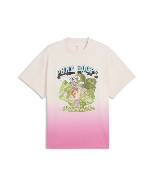 PUMA（プーマ）の「PUMA プーマ メンズ バスケットボール ザ ATW ディラン 半袖 Tシャツ II（Tシャツ/カットソー・メンズ・ピンク系その他・MEDIUM/LARGE/X-LARGE/SMALL）」の4枚目の写真