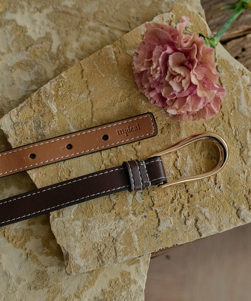 mideal(マイディール)の「mideal original crossbelt nuance bangle / midealオリジナルクロスベルトニュアンスバングル(バングル/リストバンド・レディース・ブラウン/ダークブラウン・FREE)」の7枚目の写真