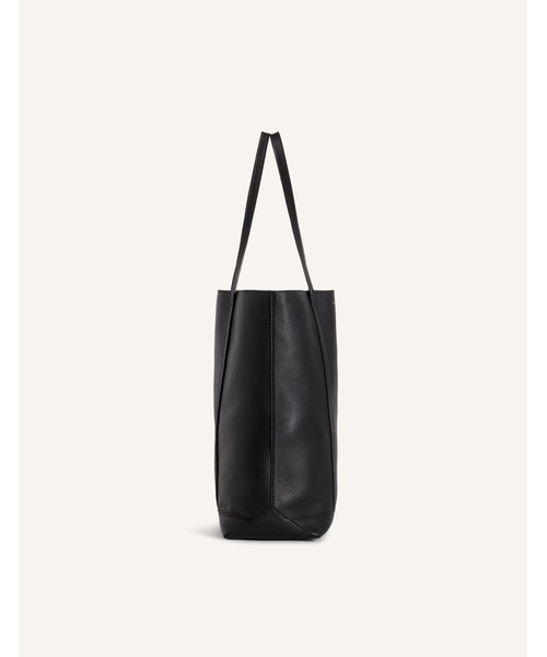 Maison Kitsune(メゾンキツネ)の「MAISON KITSUNE PARIS LEATHER TOTE(トートバッグ・メンズ・ブラック/ブラウン・U)」の5枚目の写真