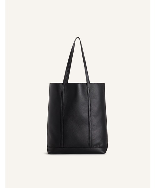 Maison Kitsune(メゾンキツネ)の「MAISON KITSUNE PARIS LEATHER TOTE(トートバッグ・メンズ・ブラック/ブラウン・U)」の6枚目の写真