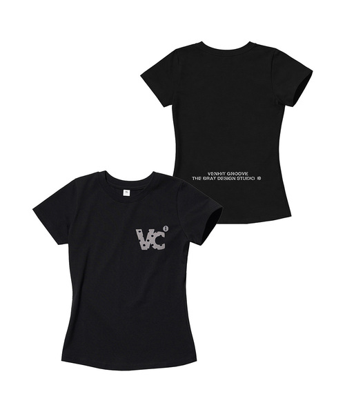 VC Signature тату-слим полуспл T-shirt [DOT]