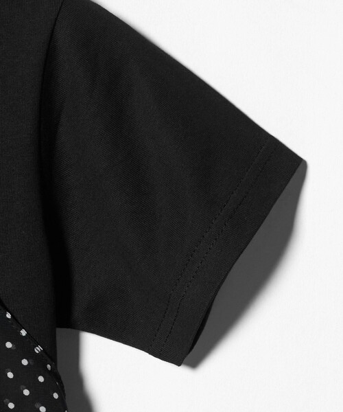 green label relaxing（グリーンレーベルリラクシング）の「ドット シフォン キャミソール Tシャツ セット / キッズ 100cm-130cm（Tシャツ/カットソー・キッズ・オフホワイト/ブラック・110cm/120cm/130cm/100cm）」の16枚目の写真