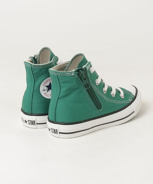 CONVERSE（コンバース）の「CONVERSE KIDS CHILD ALL STAR Z HI 37303740（スニーカー・メンズ・グリーン・20cm/18cm/21cm/17cm/19cm）」の2枚目の写真