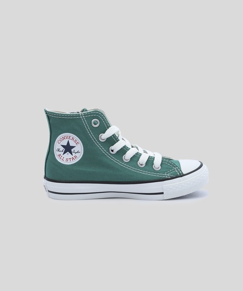 CONVERSE（コンバース）の「CONVERSE KIDS CHILD ALL STAR Z HI 37303740（スニーカー・メンズ・グリーン・20cm/18cm/21cm/17cm/19cm）」の4枚目の写真