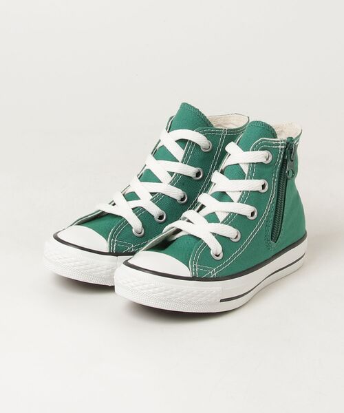 CONVERSE（コンバース）の「CONVERSE KIDS CHILD ALL STAR Z HI 37303740（スニーカー・メンズ・グリーン・20cm/18cm/21cm/17cm/19cm）」の12枚目の写真