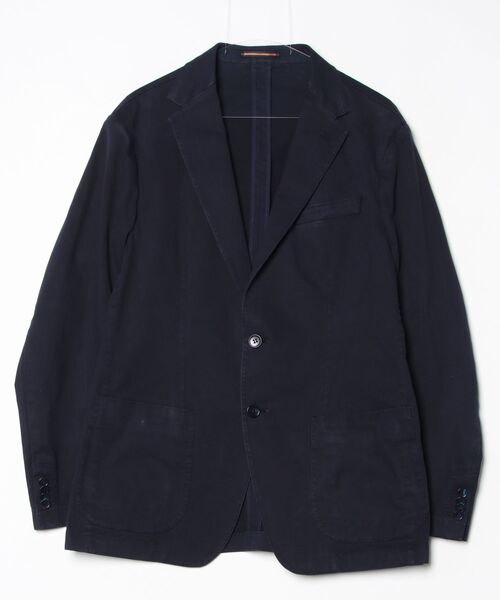 SHIPS（シップス）の「ML:G/DYED PIQUE JACKET SU（テーラードジャケット・メンズ・ベージュ/ネイビー/ブラック・46/48）」の3枚目の写真