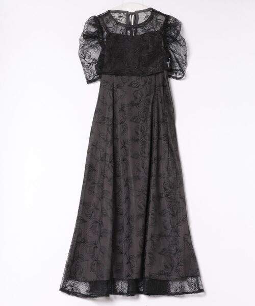 レースボレロドレス haremode】シアーレースボレロセットアップドレス 325280（ドレス