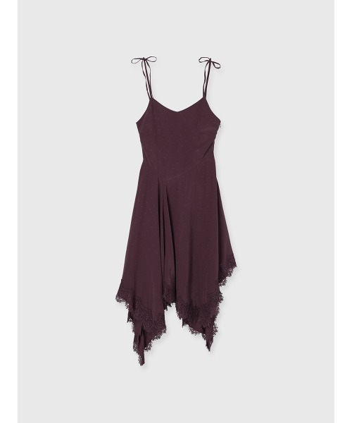EIMY ISTOIRE(エイミーイストワール)の「PAPILLON JACQUARD DRESS(ワンピース・レディース・ブラック/バーガンディー・36/38)」の14枚目の写真