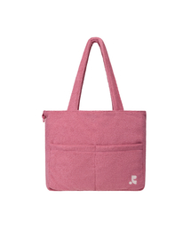 TERRY BEACH BAG - PINK
