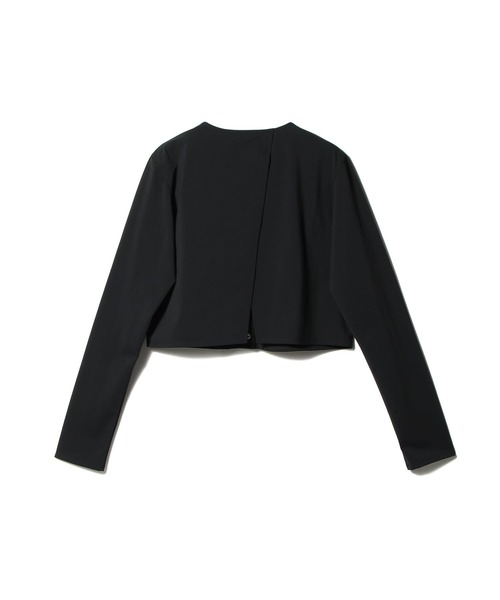 ESTNATION（エストネーション）の「ESTNATION / バッククロスカーディガン（Tシャツ/カットソー・レディース・ブラック・36/38）」の2枚目の写真