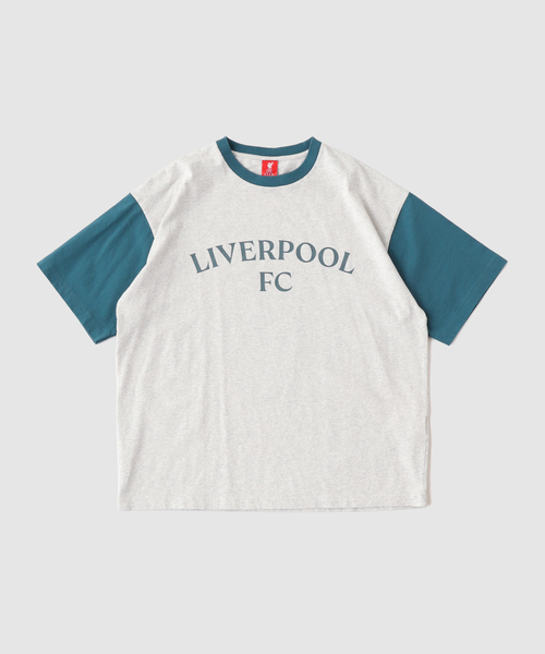 417 EDIFICE(フォーワンセブンエディフィス)の「【Liverpool FC / リバプール FC】RINGER TEE(Tシャツ/カットソー・メンズ・ブラック/グリーン・X-LARGE/LARGE/MEDIUM)」の2枚目の写真