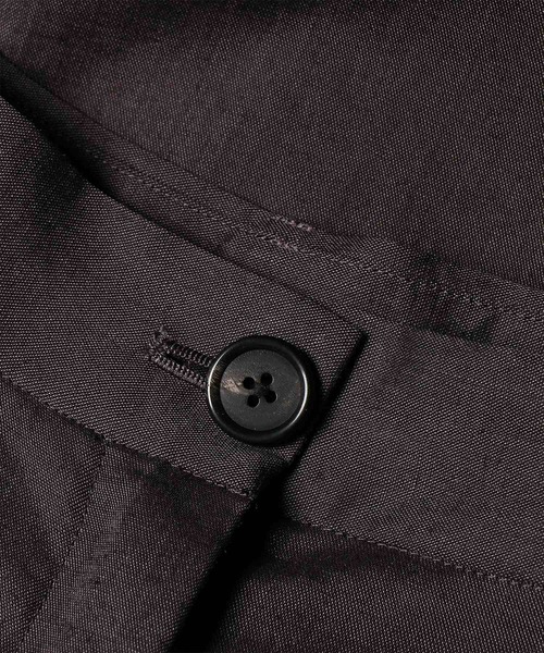 Paul Smith(ポールスミス)の「ウィメンズ レーヨンリネン コクーンシルエット タックパンツ / 165050 396T(スラックス・レディース・ダークブラウン・40)」の6枚目の写真