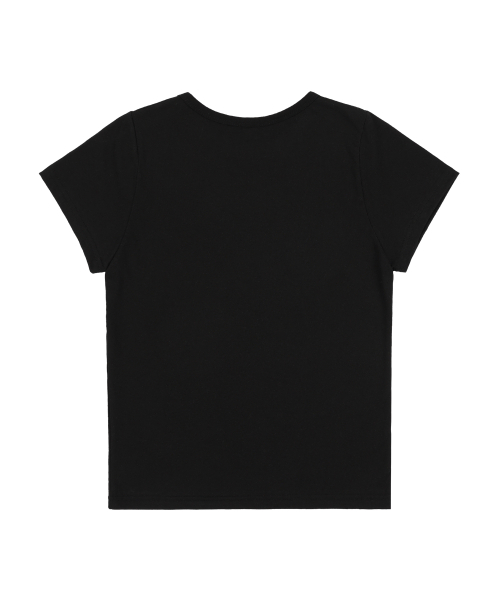 FANCY CLUB(ファンシークラブ)の「グリッターメイジロゴTシャツ (ブラック) F25QB125(Tシャツ/カットソー・レディース・その他・ONE SIZE)」の5枚目の写真