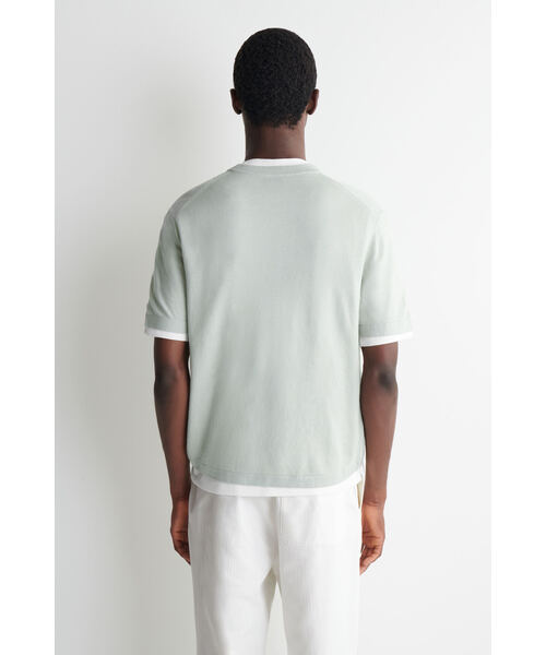 ニットリネンTシャツ（Tシャツ/カットソー）｜COS（コス）の