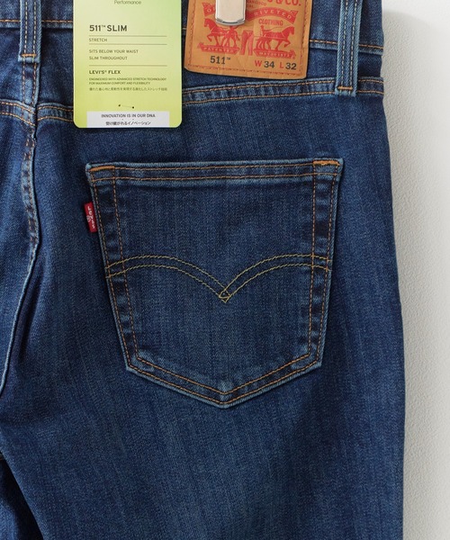 Levi's(リーバイス)の「LEVI'S/リーバイス 511 SLIM ジーパン ジーンズ(デニムパンツ・メンズ・インディゴブルー/ライトインディゴブルー・W31xL32/W32xL32/W33xL32/W34xL32/W30xL32)」の5枚目の写真