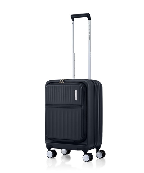 AMERICAN TOURISTER(アメリカンツーリスター)の「アメリカンツーリスター TRANTO スピナー54/19 エキスパンダー TSA BO ブラック(スーツケース/キャリーバッグ・メンズ・ブラック・S)」の1枚目の写真