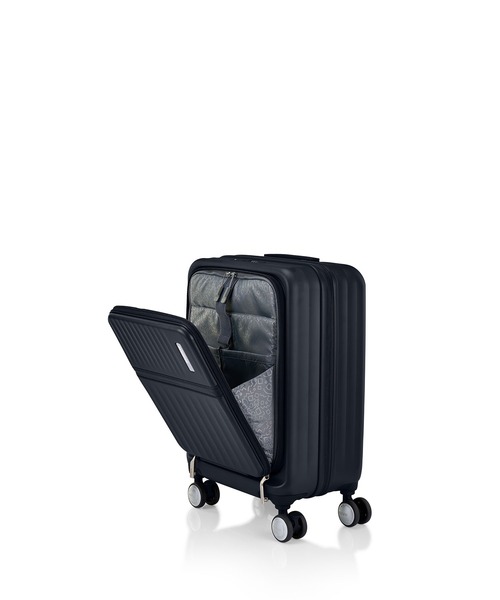 AMERICAN TOURISTER(アメリカンツーリスター)の「アメリカンツーリスター TRANTO スピナー54/19 エキスパンダー TSA BO ブラック(スーツケース/キャリーバッグ・メンズ・ブラック・S)」の5枚目の写真