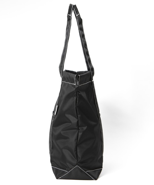 Drifter(ドリフター)の「BUCKEYE DRAWSTRING TOTE L/バックアイドローストリングトート(Lサイズ)(トートバッグ・レディース・レオパード/ダークグリーン系/ブラック/ベージュ系その他/チャコールグレー×ブラック・FREE)」の6枚目の写真