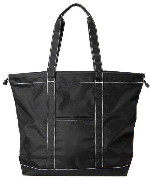 Drifter(ドリフター)の「BUCKEYE DRAWSTRING TOTE L/バックアイドローストリングトート(Lサイズ)(トートバッグ・レディース・レオパード/ダークグリーン系/ブラック/ベージュ系その他/チャコールグレー×ブラック・FREE)」の7枚目の写真