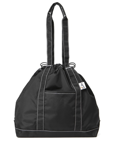 Drifter(ドリフター)の「BUCKEYE DRAWSTRING TOTE L/バックアイドローストリングトート(Lサイズ)(トートバッグ・レディース・レオパード/ダークグリーン系/ブラック/ベージュ系その他/チャコールグレー×ブラック・FREE)」の9枚目の写真